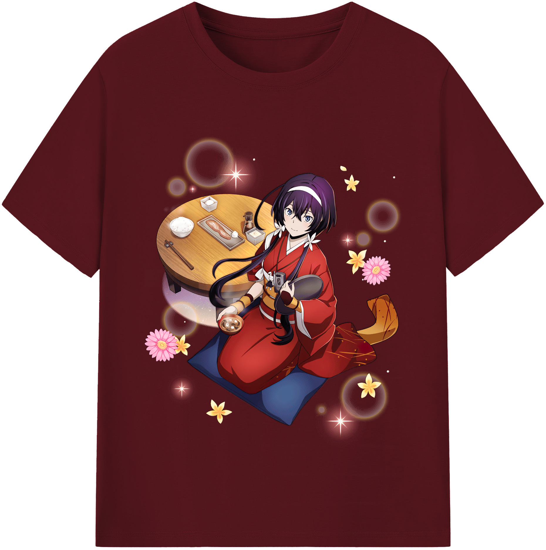 （画像用） 文豪ストレイドッグス Bungo Stray Dogs 綿100％半袖Tシャツ（フロントプリント）